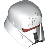 Casque Range Trooper, Rouge Visière motif imprimé (Helmet Range Trooper, Red Visor Print)