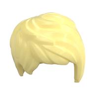 Cheveux courts Brodé avec le côté Partie (Hair Short Tousled with Side Part)
