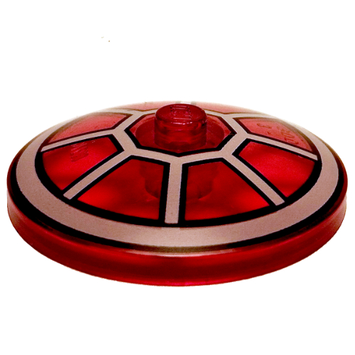 Visuel indicatif Rebrickable de Plat 4 x 4 inversé [Radar] avec motif imprimé TIE Fighter Cockpit - tenon plein (Dish 4 x 4 Inverted [Radar] with TIE Fighter Cockpit Print - Solid Stud)
