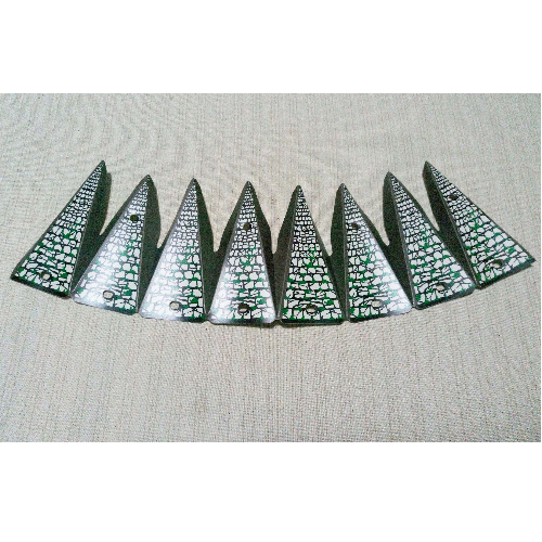 Visuel indicatif Rebrickable de Toit pour motif imprimé Hagrid's Hut (Roof for Hagrid's Hut Print)