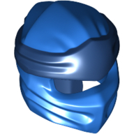 Enveloppe avec noeud long dos, motif bande bleu foncé (Wrap with Long Back Knot, Dark Blue Band Pattern)