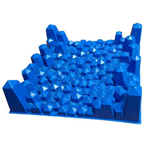 Visuel indicatif Rebrickable de Plaque de base Scène de jeu au sol marin (Baseplate Sea Floor Play Stage)