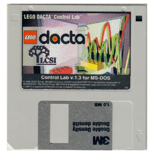 Instruction disquette, laboratoire de contrôle v1.3 - dos (Instruction Floppy Disk, Control Lab v1.3 - DOS)