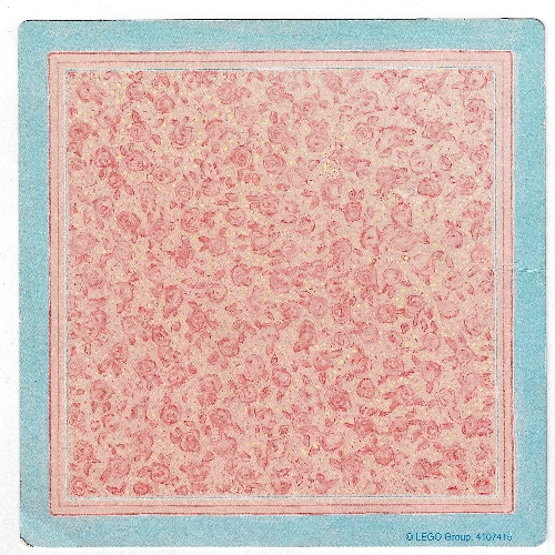 Visuel indicatif Rebrickable de Tapis de jeu, Scala, avec motif imprimé Roses (Playmat, Scala, with Roses Print)