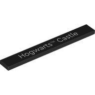 Visuel indicatif Rebrickable de Tuile 1 x 8 avec motif imprimé 'Hogwarts Castle' (Tile 1 x 8 with 'Hogwarts Castle' Print)