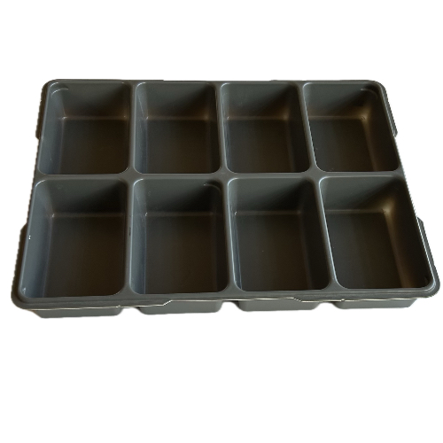 Plateau de rangement / tri, huit compartiments (Storage / Sorting Tray, Eight Compartment)