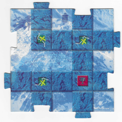 Visuel indicatif Rebrickable de Place du plateau de jeu, Orient - Everest 3 (Game Board Square, Orient - Everest 3)