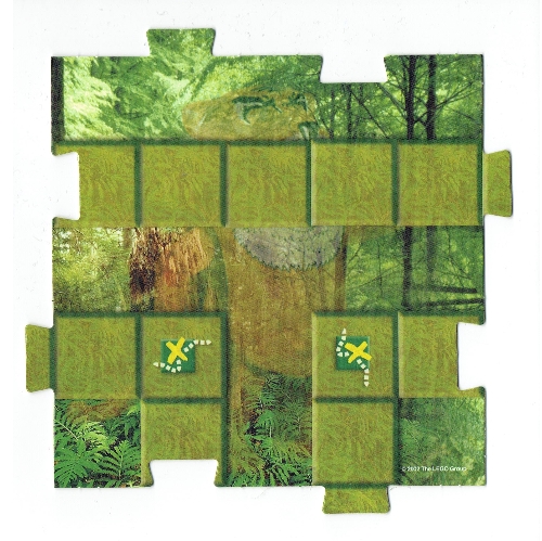 Place du plateau de jeu, Orient - Jungle 2 (Game Board Square, Orient - Jungle 2)