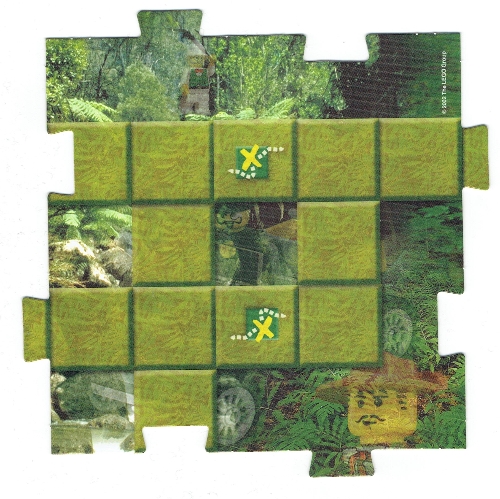Place du plateau de jeu, Orient - Jungle 4 (Game Board Square, Orient - Jungle 4)