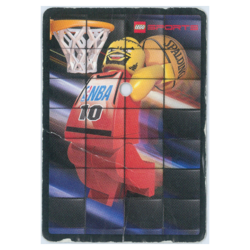 Visuel indicatif Rebrickable de Toile de fond pour les ensembles 3548 / 3550, backboard de basketball (Backdrop for Sets 3548 / 3550, Basketball Backboard)