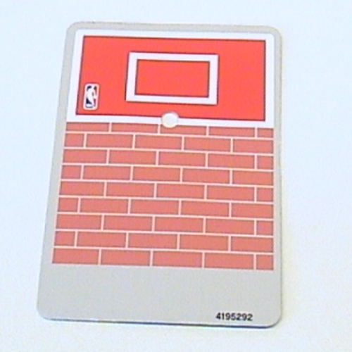 Visuel indicatif Rebrickable de Toile de fond, ensemble 3549, fond de panier de basketball (Backdrop, Set 3549, Basketball Backboard)