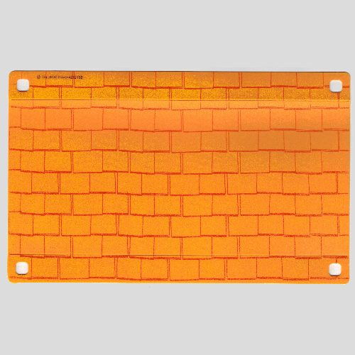 Visuel indicatif Rebrickable de Belville, toit avec motif imprimé bardeaux (Belville, Roof with Shingles Print)