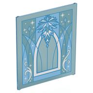 Visuel indicatif Rebrickable de Verre pour cadre 1 x 6 x 6 avec décorations en cristal bleu/bleu sable (Glass for Frame 1 x 6 x 6 with Blue/Sand Blue Crystal Decorations Print)