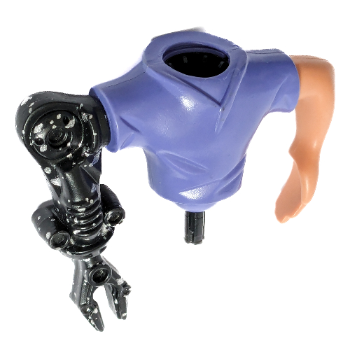 Grand torse de figurine avec des bras, Nick (McDonalds) (Large Figure Torso with Arms, Nick (McDonalds))