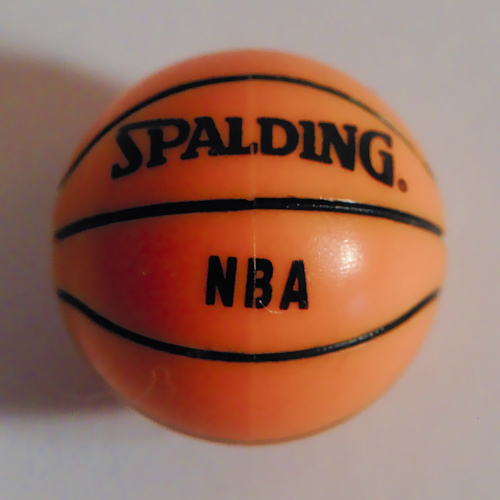 Visuel indicatif Rebrickable de Basketball de sport avec motif imprimé 'SPALDING NBA' (Sports Basketball with 'SPALDING NBA' Print)