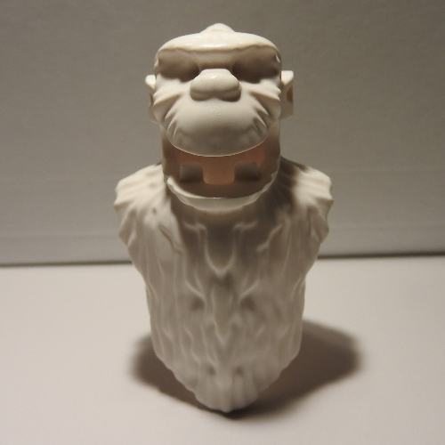 Partie du corps de la créature, tête et torse yéti (Creature Body Part, Yeti Head and Torso)