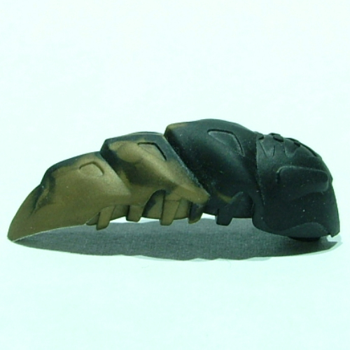 Visuel indicatif Rebrickable de Accessoire grande figurine, rahkshi kraata étape 1 avec marbré plat or foncé motif queue (Large Figure Accessory, Rahkshi Kraata Stage 1 with Marbled Flat Dark Gold Tail Pattern)