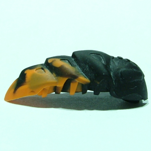Visuel indicatif Rebrickable de Accessoire grande figurine, rahkshi kraata étape 1 avec motif de queue orange marbré (Large Figure Accessory, Rahkshi Kraata Stage 1 with Marbled Orange Tail Pattern)