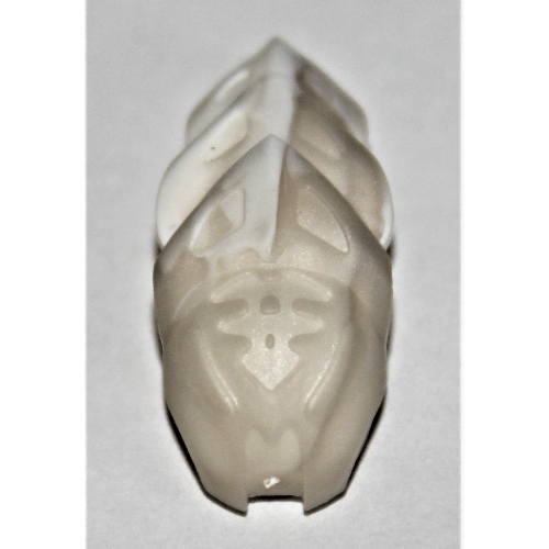 Visuel indicatif Rebrickable de Accessoire grande figurine, rahkshi kraata étape 1 avec motif de queue blanc marbré (Large Figure Accessory, Rahkshi Kraata Stage 1 with Marbled White Tail Pattern)