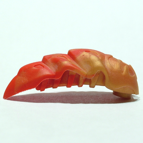 Visuel indicatif Rebrickable de Accessoire grande figurine, rahkshi kraata étape 3 avec motif de queue rouge marbré (Large Figure Accessory, Rahkshi Kraata Stage 3 with Marbled Red Tail Pattern)