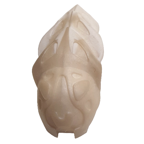 Visuel indicatif Rebrickable de Accessoire grande figurine, rahkshi kraata étape 6 avec motif de queue blanc marbré (Large Figure Accessory, Rahkshi Kraata Stage 6 with Marbled White Tail Pattern)