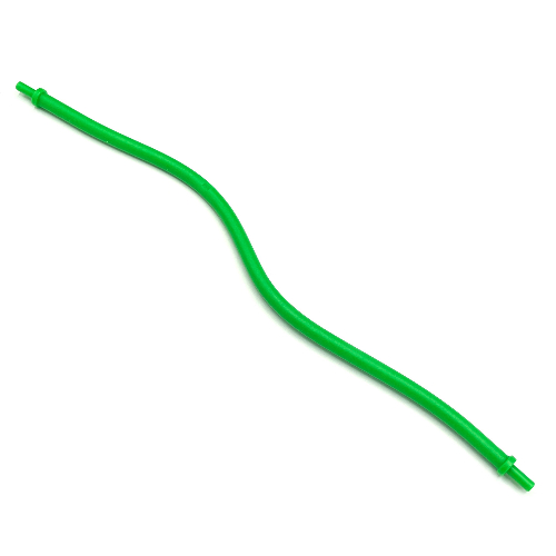 Visuel indicatif Rebrickable de Plante, tige de fleur 26L vague avec des anneaux et des barres d'arrêt de fin (Plant, Flower Stem 26L Wave with End Stop Rings and Bars)