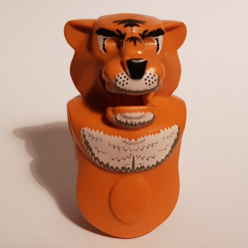 Partie du corps de la créature, tête et torse de tigre avec motif imprimé Tygurah (Creature Body Part, Tiger Head and Torso with Tygurah Print)