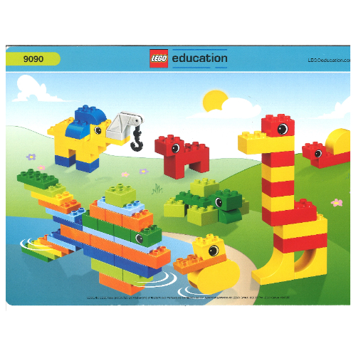 Visuel indicatif Rebrickable de Idées Carte 1 Pour coffret 9090-1 (Ideas Card 1 For Set 9090-1)
