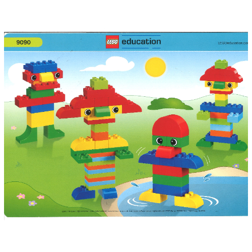 Visuel indicatif Rebrickable de Idées Carte 2 pour coffret 9090-1 (Ideas Card 2 For Set 9090-1)