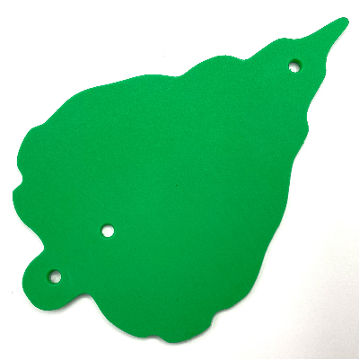 Visuel indicatif Rebrickable de Plante, Feuille, 3 trous (Plant, Leaf, 3 Holes)
