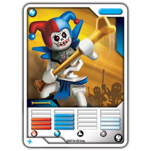 Carte à collectionner, Ninjago paquet de cartes:1: 6 - Krazi - Version nord-américaine (Trading Card, Ninjago Deck #1: 6 - Krazi - North American Version)