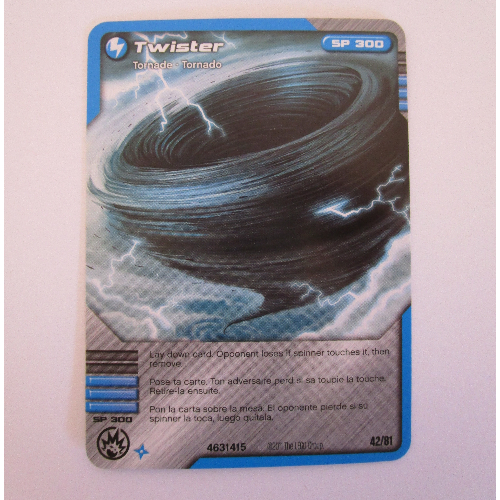 Carte à collectionner, Ninjago paquet de cartes #1: 42 - Twister - Version internationale (Trading Card, Ninjago Deck #1: 42 - Twister - International Version)