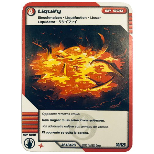 Carte à collectionner, Ninjago paquet de cartes:2: 30 - Liquify - Version internationale (Trading Card, Ninjago Deck #2: 30 - Liquify - International Version)