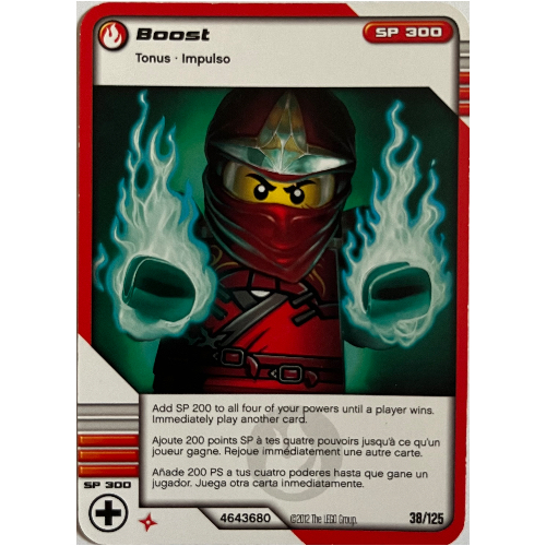 Carte à collectionner, Ninjago paquet de cartes 2: 38 - Boost - Version nord-américaine (Trading Card, Ninjago Deck #2: 38 - Boost - North American Version)