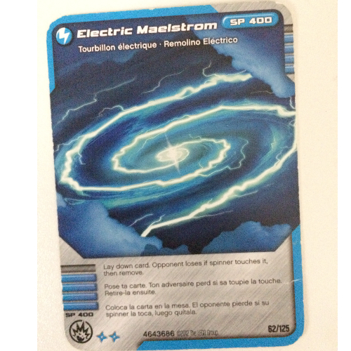 Carte à collectionner, Ninjago paquet de cartes 2: 62 - Maelstrom électrique - Version nord-américaine (Trading Card, Ninjago Deck #2: 62 - Electric Maelstrom - North American Version)