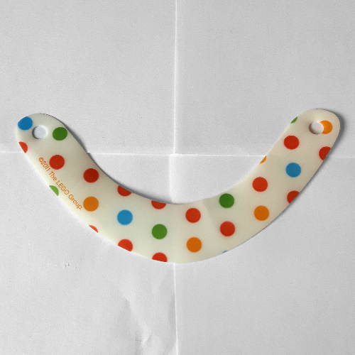 Visuel indicatif Rebrickable de Bandage pour les yeux avec motif imprimé de taches multicolores (Eye Bandage with Multi-Colour Spots Print)