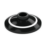 Visuel indicatif Rebrickable de Plat 2 x 2 inversé [radar] avec motif imprimé cercle blanc (Dish 2 x 2 Inverted [Radar] with White Circle Print)