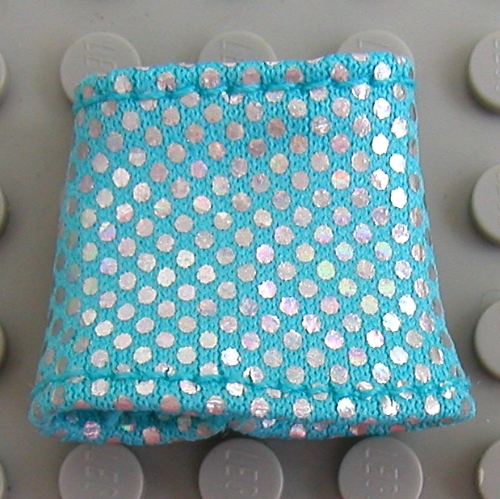Belville, Jupe courte, A-ligne avec paillettes argentées (Belville, Skirt, Short, A-Line with Silver Faux Sequins)