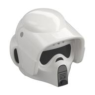 Casque Scout Trooper, double moulé avec noir et gris clair Marquages motif imprimé (Helmet Scout Trooper, Dual Molded with Black and Light Gray Markings Print)