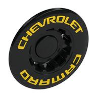 Visuel indicatif Rebrickable de Hub casquette 24mm sans tube avec motif imprimé Chevrolet (Hub Cap 24mm without Tube with Chevrolet Print)