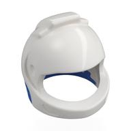 Espace casque, motif de cou bleu (Helmet Space, Blue Neck Pattern)