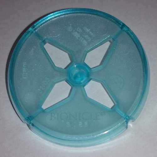 Visuel indicatif Rebrickable de Projectile, disque, 4 trous (Projectile, Disk, 4 Holes)
