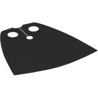 Cape de cou, standard avec dos Azur foncé [Tissu étoilé traditionnel] (Neckwear Cape, Standard with Dark Azure Back [Traditional Starched Fabric])