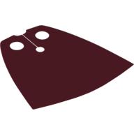 Cape de vêtements de cou, standard avec le dos gris et noir slashes motif imprimé [tissu amidonné traditionnel] (Neckwear Cape, Standard with Gray Back and Black Slashes Print [Traditional Starched Fabric])