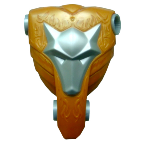 Visuel indicatif Rebrickable de Grande figurine torse avec danju, sir motif imprimé loup tête relief (série 2) (Large Figure Torso with Danju, Sir Print Wolf Head Relief (Series 2))
