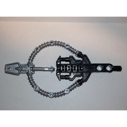 Visuel indicatif Rebrickable de Invocateur de bête Hordika à grande arme avec extrémité flexible plate en argent (Large Figure Weapon Hordika Beast Summoner with Flat Silver Flexible End)