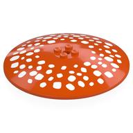 Visuel indicatif Rebrickable de Plat 10 x 10 inversé (Radar) avec des taches blanches (tête de champignon) motif imprimé (Dish 10 x 10 Inverted (Radar) with White Spots (Mushroom Head) Print)