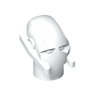 Tête de minifigurine spéciale, Général Grievous [sans motif] (Minifig Head Special, General Grievous [Plain])