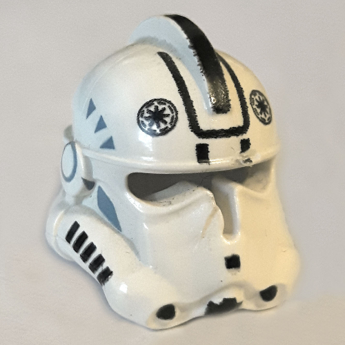 Casque clone trooper phase 2, avant ouvert, épisode 3 motif imprimé (Helmet Clone Trooper Phase 2, Open Front, Episode 3 Print)