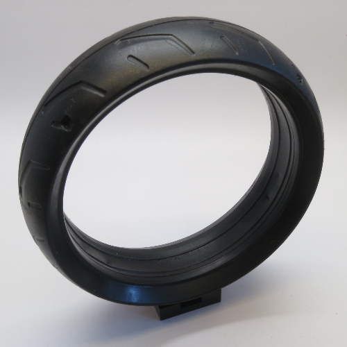 Visuel indicatif Rebrickable de Pneu Technic vélo de rue grand, arrière (Tyre Technic Street Bike Wide, Rear)